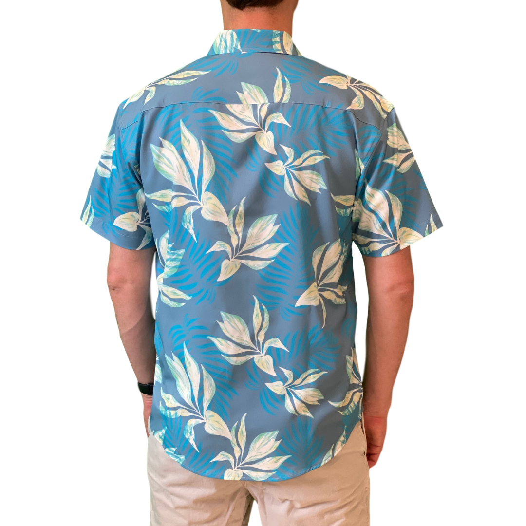 Super Stretch - The "Dad Bod" Hawaiian Shirt by Tropical Bros