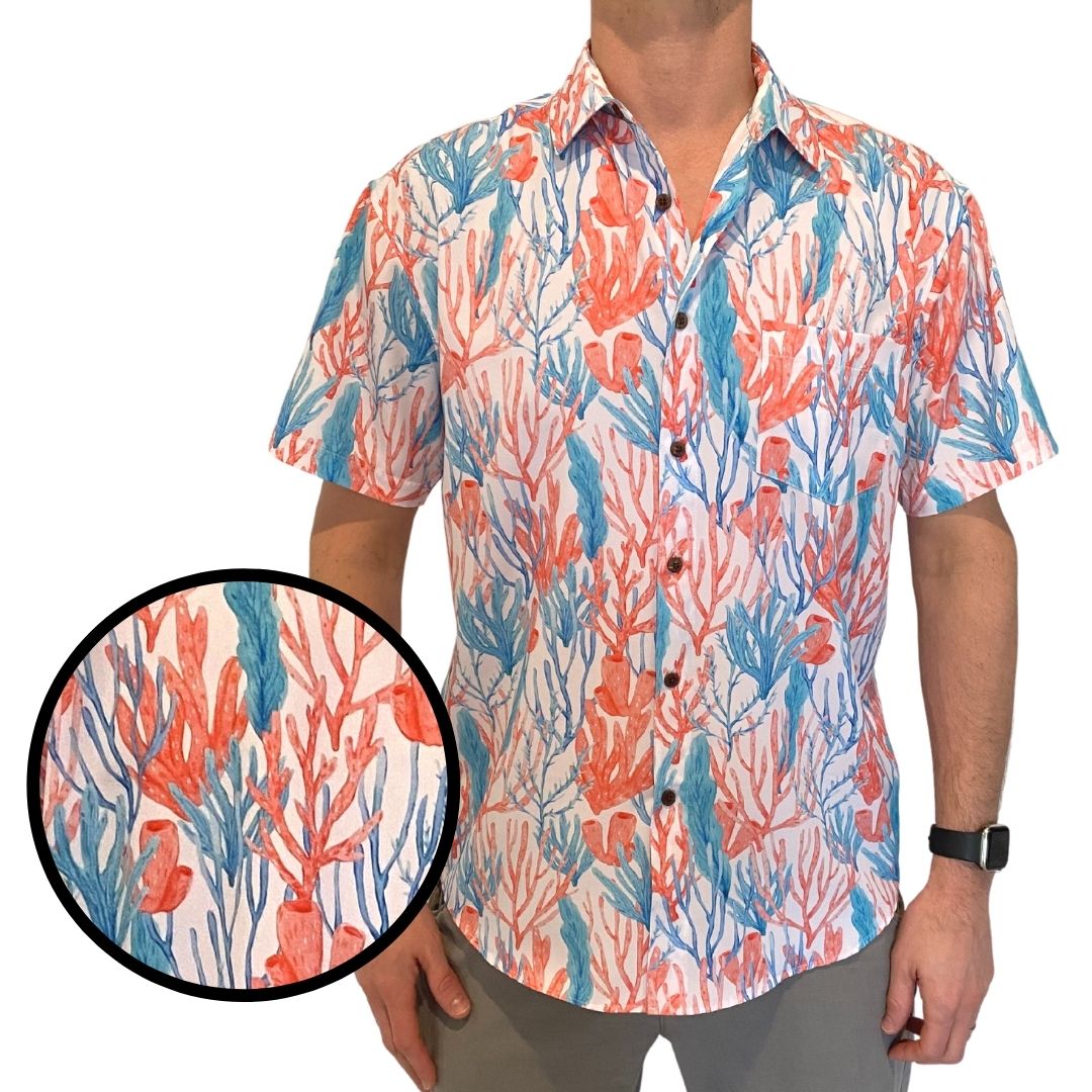 Super Stretch - Cayman Islands Hawaiian Shirt by Tropical Bros