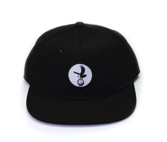Flat Brim Hat - Black by Talon Golf LLC