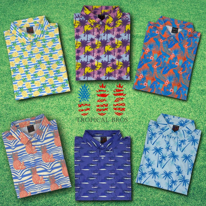 The PURE Pineapple Everyday Polo by Tropical Bros