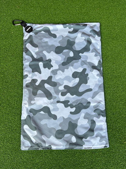 Grey Camo - Magnet Towel by GripDrip