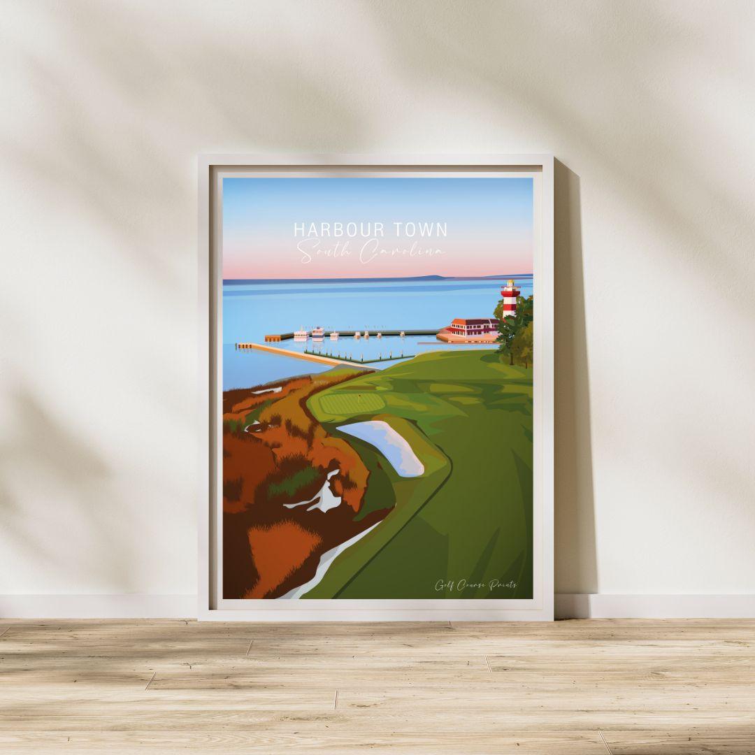 Harbour Town, South Carolina - Signature Designs by Golf Course Prints