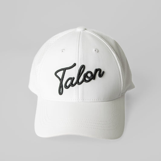 Tour Hat w/ Black Script by Talon Golf LLC