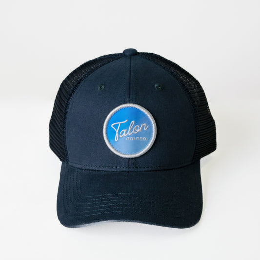 Fade to Blue Trucker Hat by Talon Golf LLC