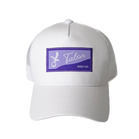 Fade to Purple Trucker Hat by Talon Golf LLC