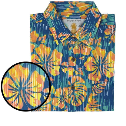 Super Stretch - The Day Tripper Hawaiian Shirt by Tropical Bros