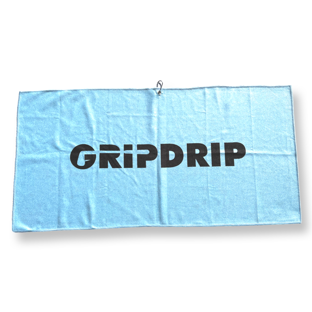 Par 4 Towel- Blue by GripDrip