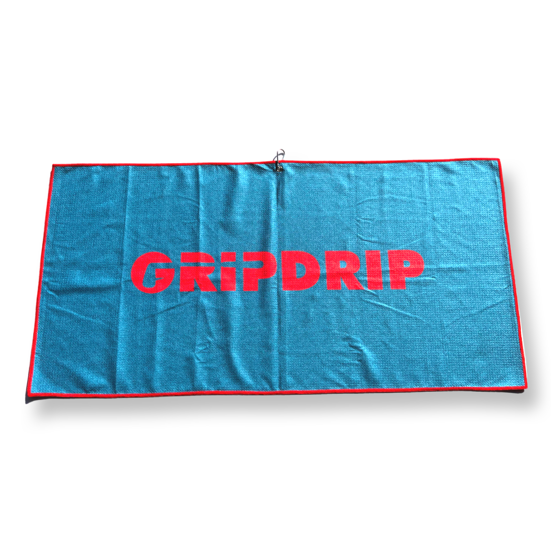 Par 3 Towel- Blue by GripDrip
