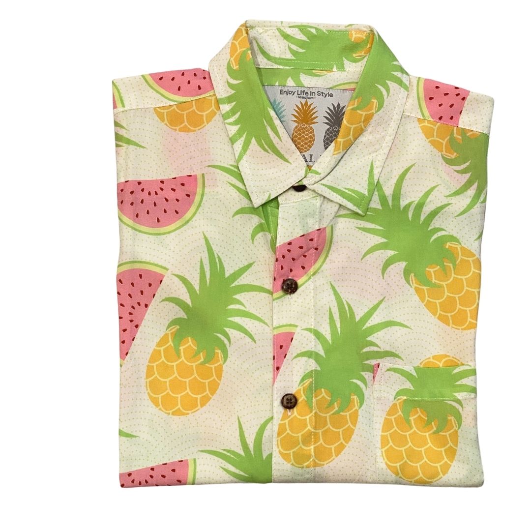 Melon Party Hawaiian Shirt by Tropical Bros
