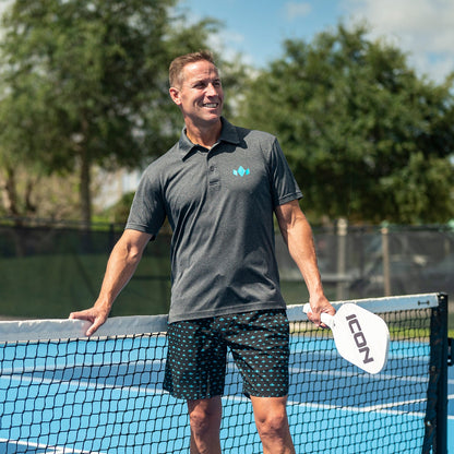SCALES Men's Print Volley Shorts by Diadem Sports