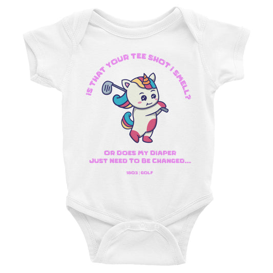 Unicorn Tee Shot Infant Bodysuit