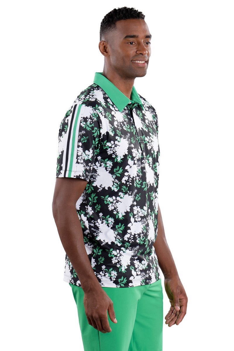Chad Printed Sport Polo by Covel