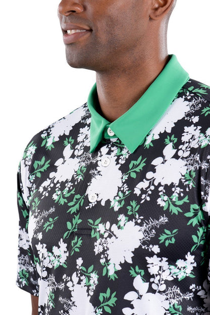 Chad Printed Sport Polo by Covel