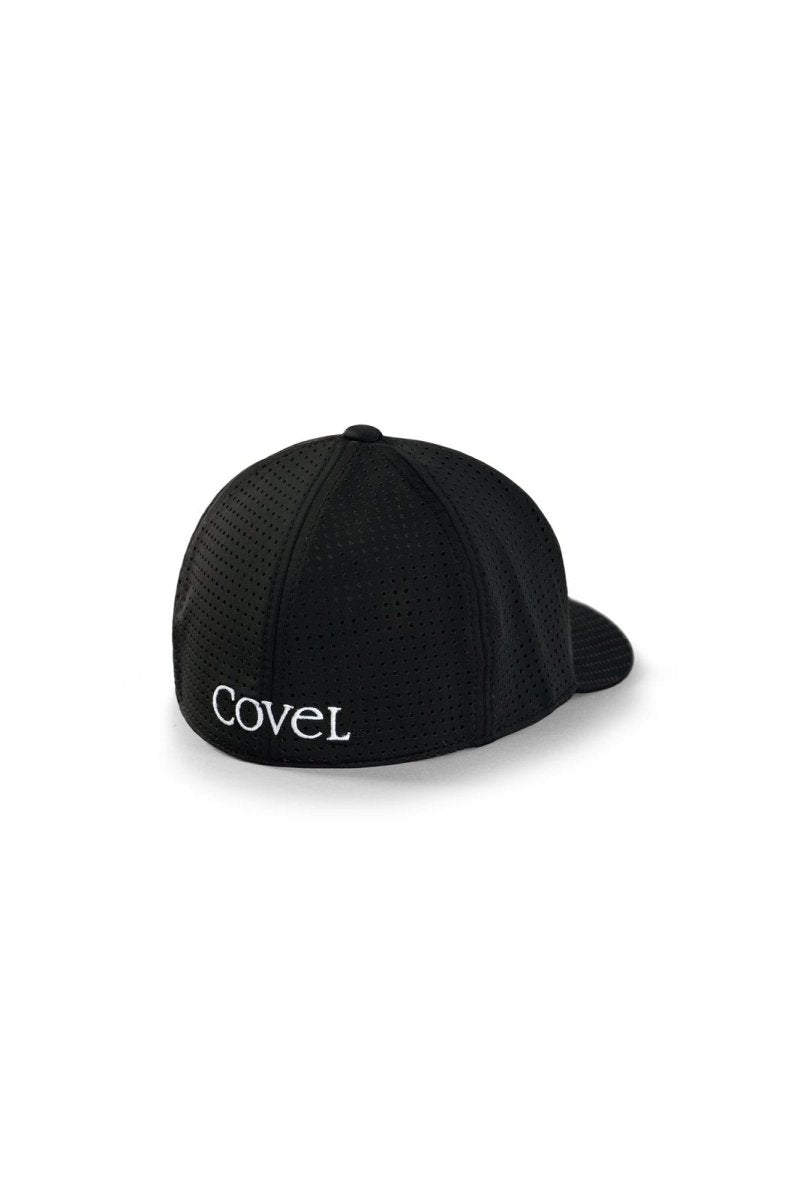 Covel Logo Black Hat With Memory Foam Band by SwingDish