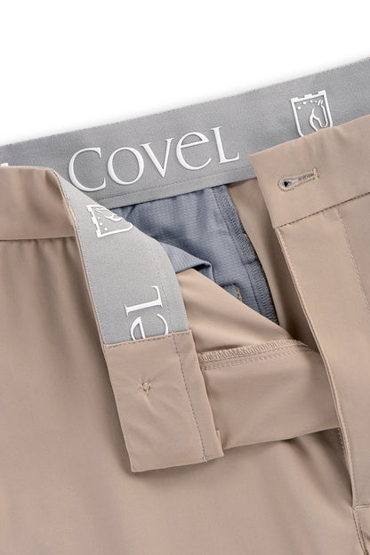 Icon 11" Inseam Short in Khaki by Covel