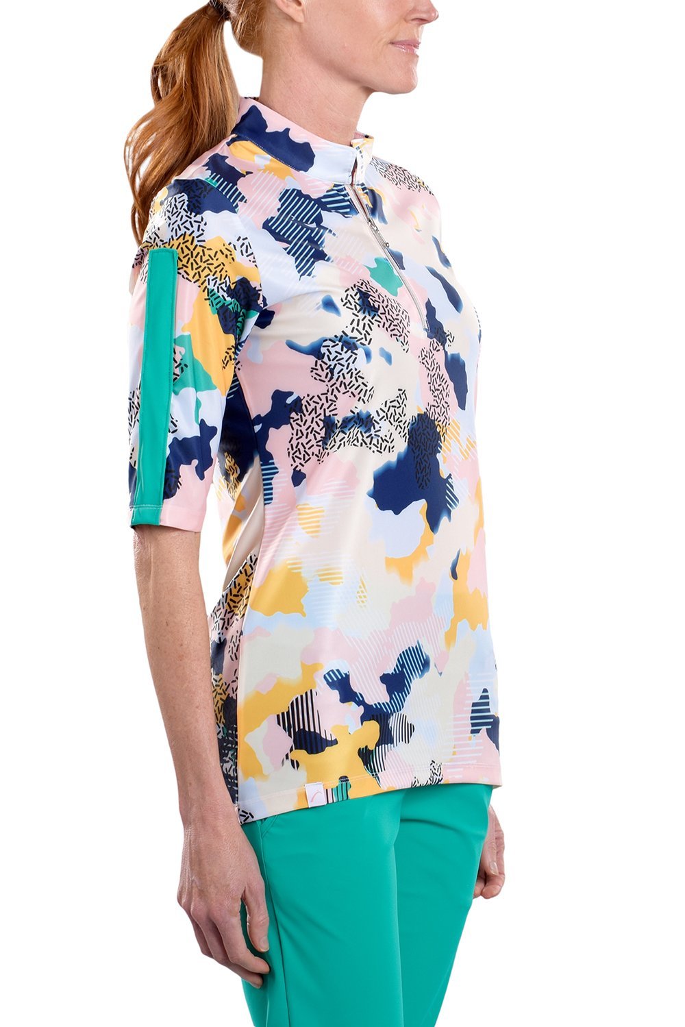 Neva Flutter Print Top by SwingDish