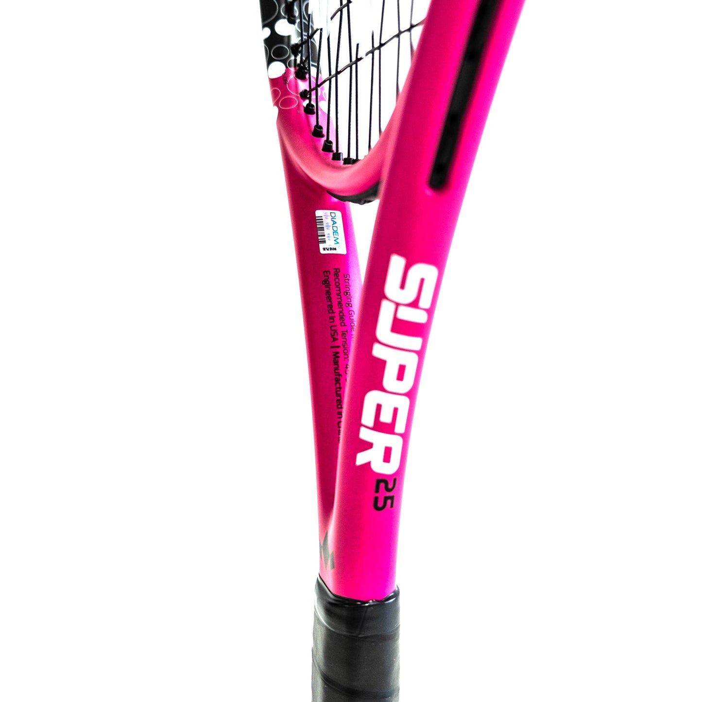 Diadem Super 25 Pink Junior Racket by Diadem Sports