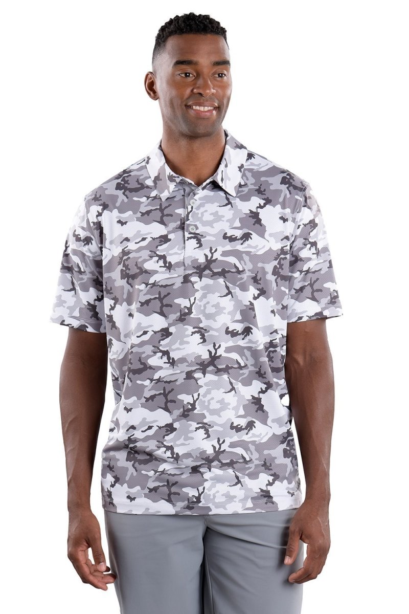 Toby Camo Print Polo by Covel