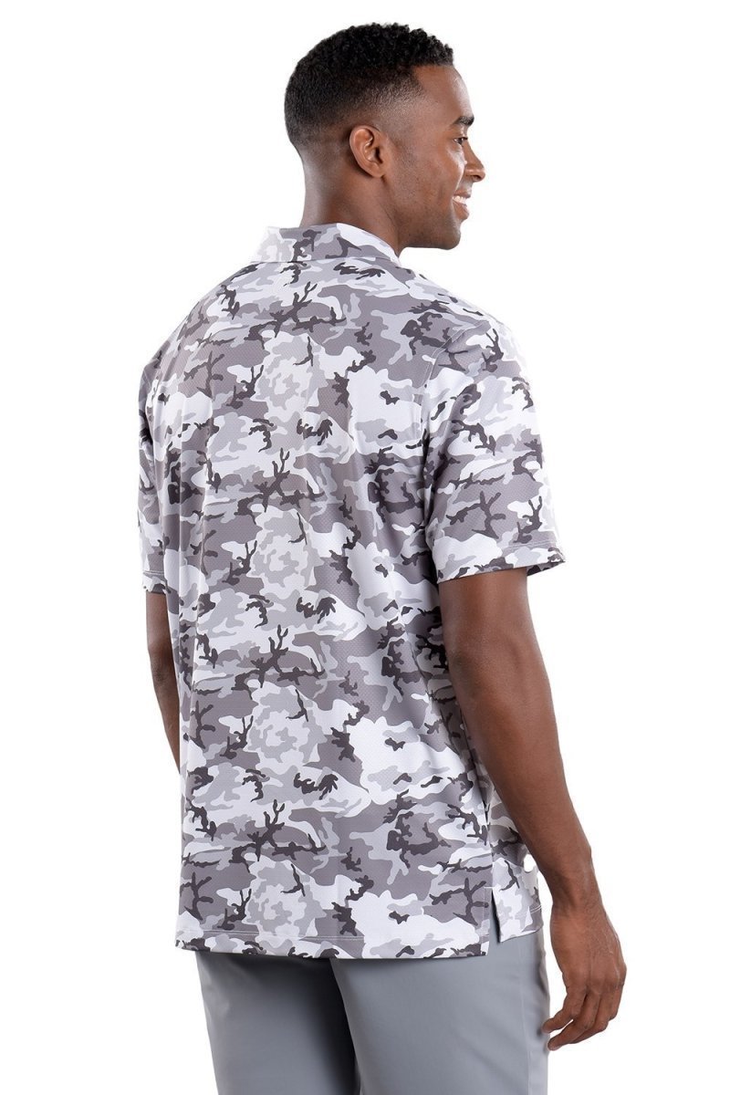 Toby Camo Print Polo by Covel