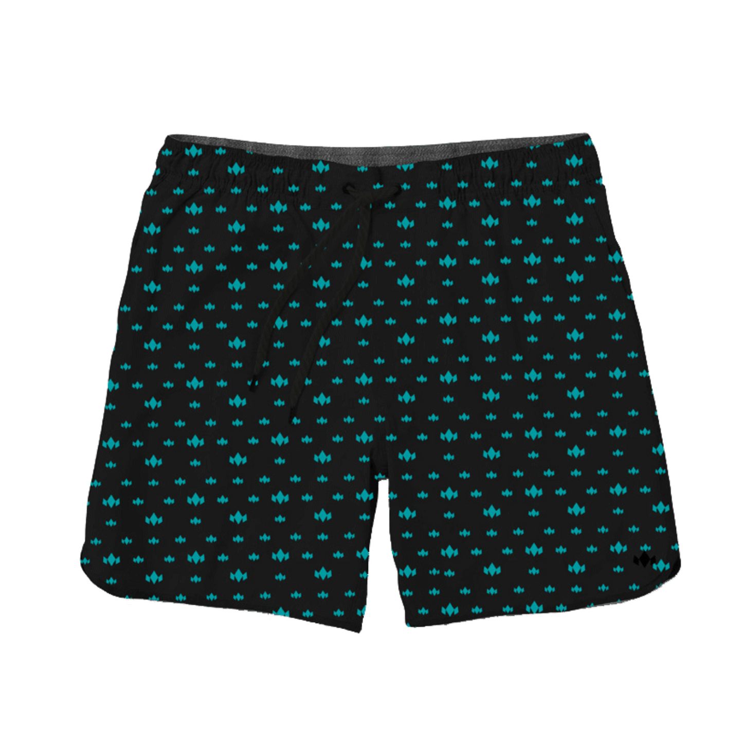 SCALES Men's Print Volley Shorts by Diadem Sports